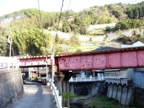 高野山森林鉄道跡の道路